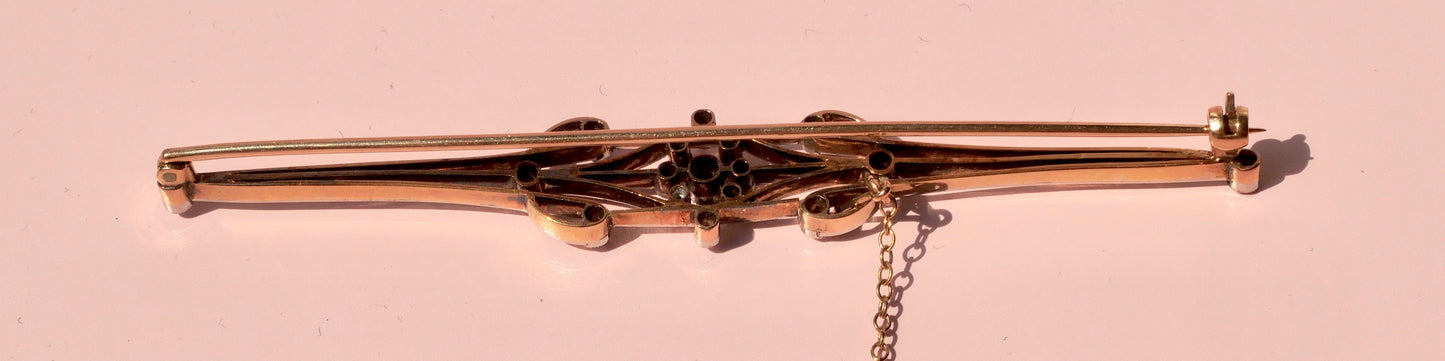 Art Deco Diamond Brooch