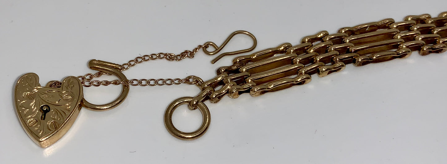 Georg Jensen Gold Gate Bracelet