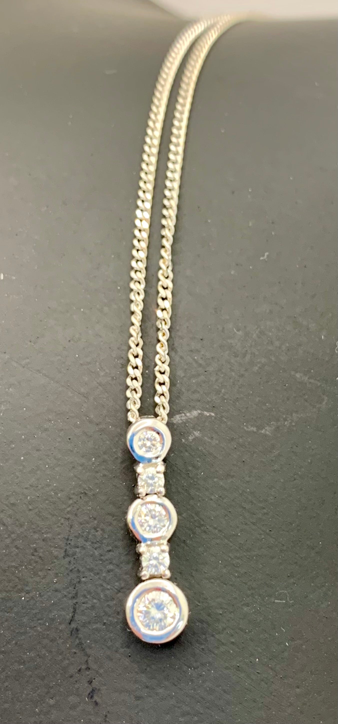 Diamond Drop Pendant