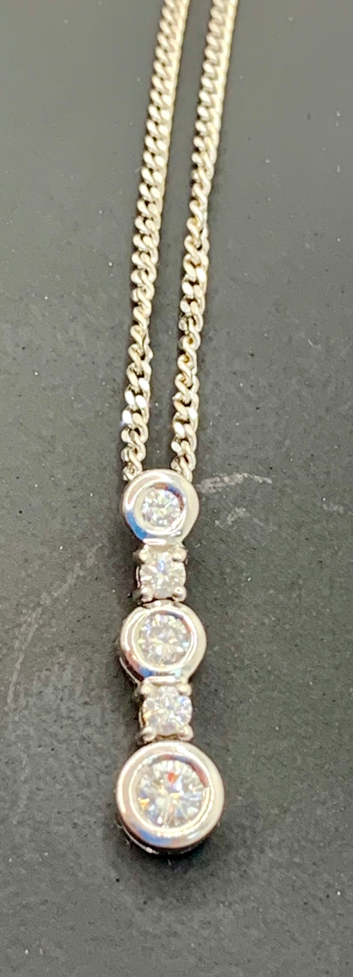 Diamond Drop Pendant