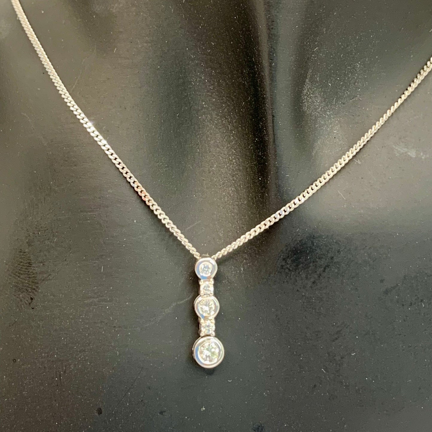 Diamond Drop Pendant