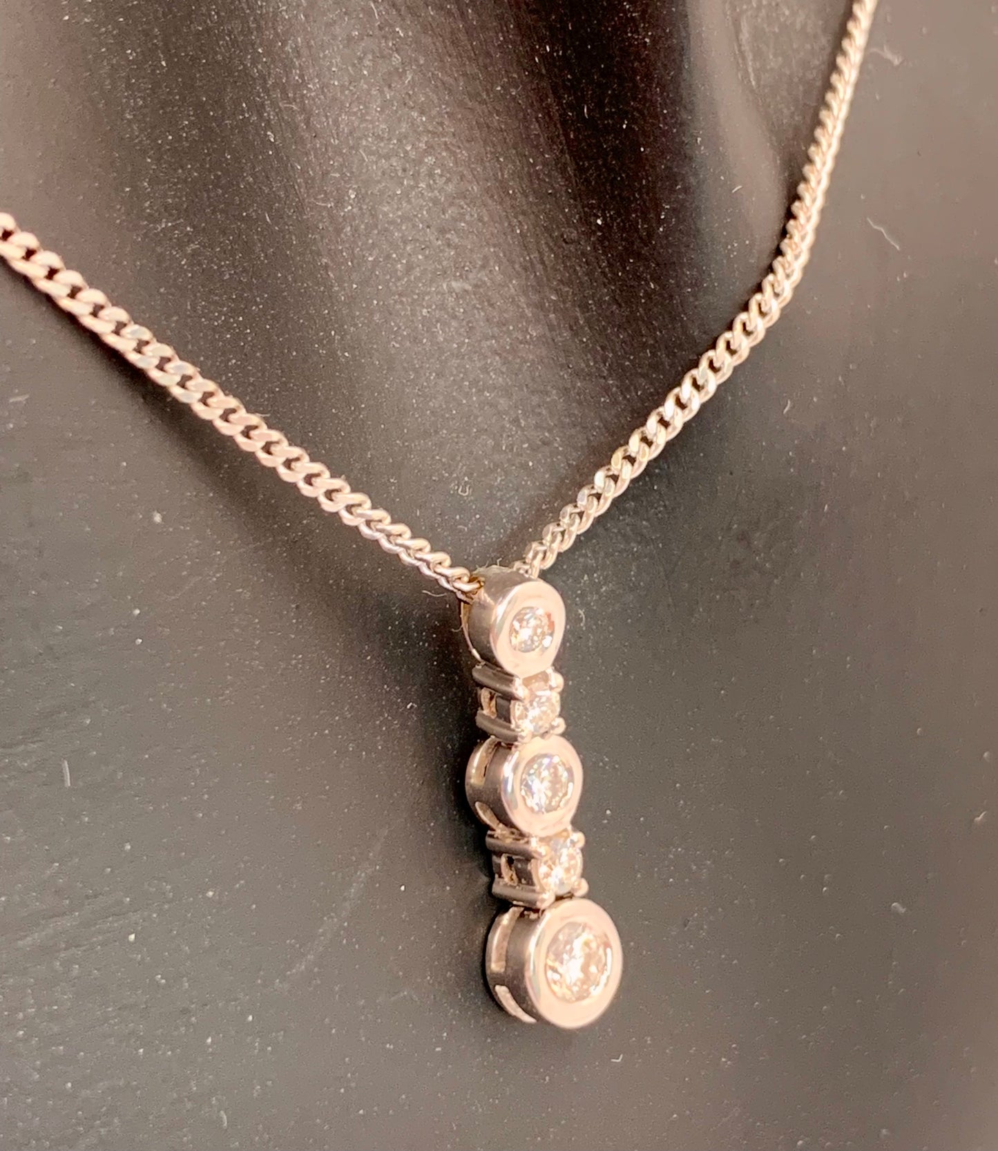 Diamond Drop Pendant