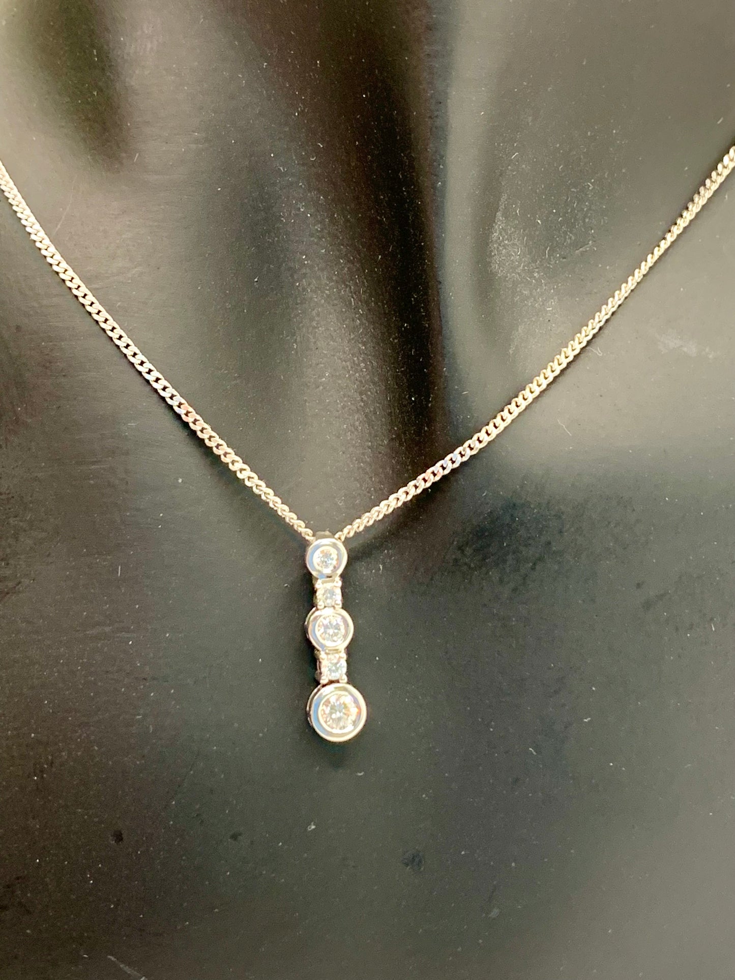 Diamond Drop Pendant