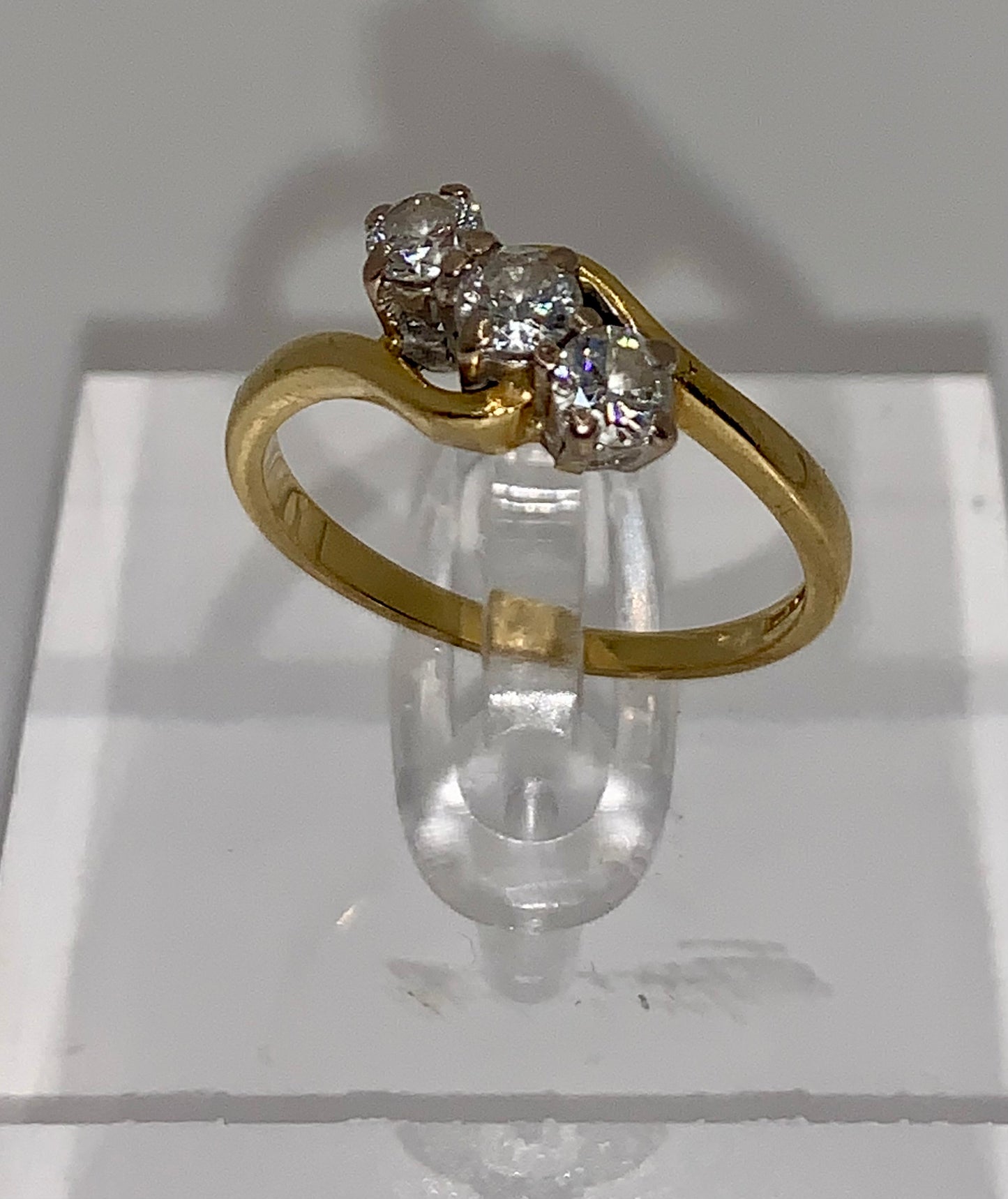 Diamond Trilogy Ring