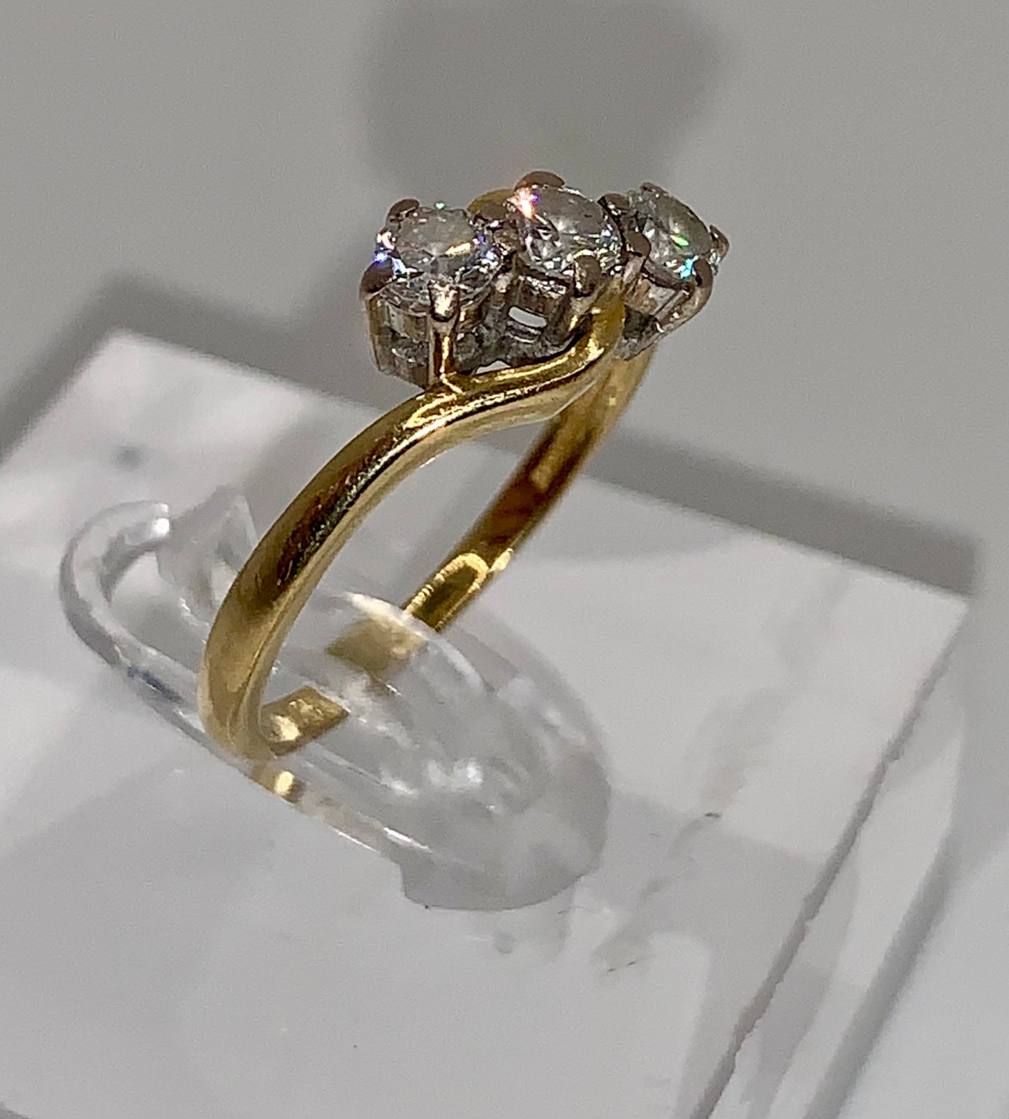 Diamond Trilogy Ring
