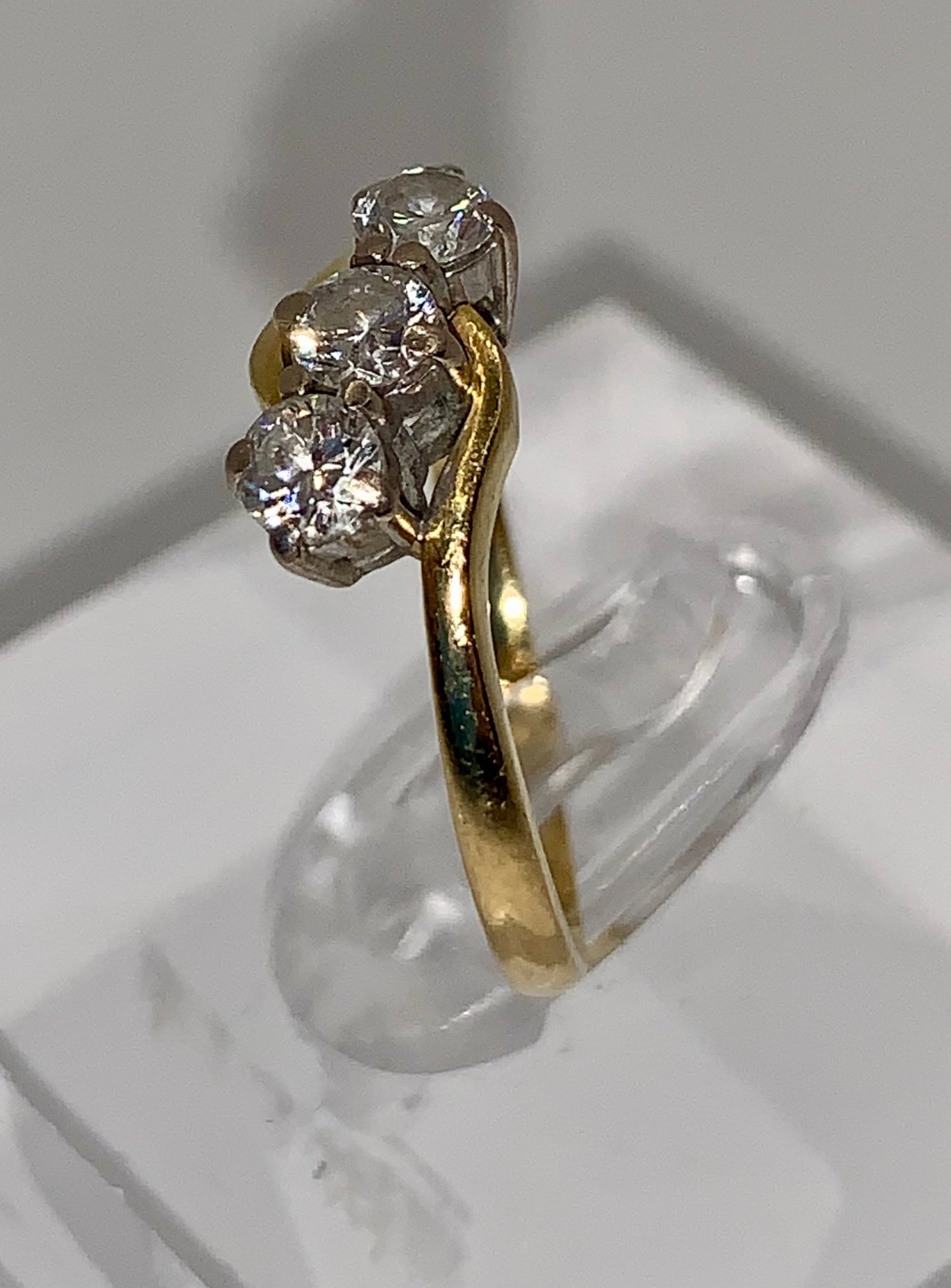 Diamond Trilogy Ring