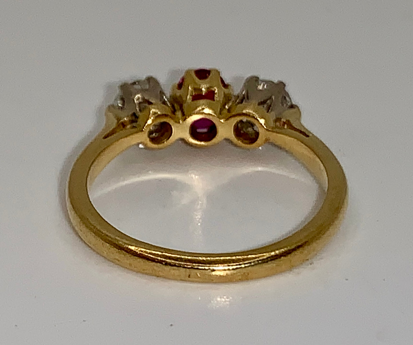 Edwardian Ruby & Diamond Ring